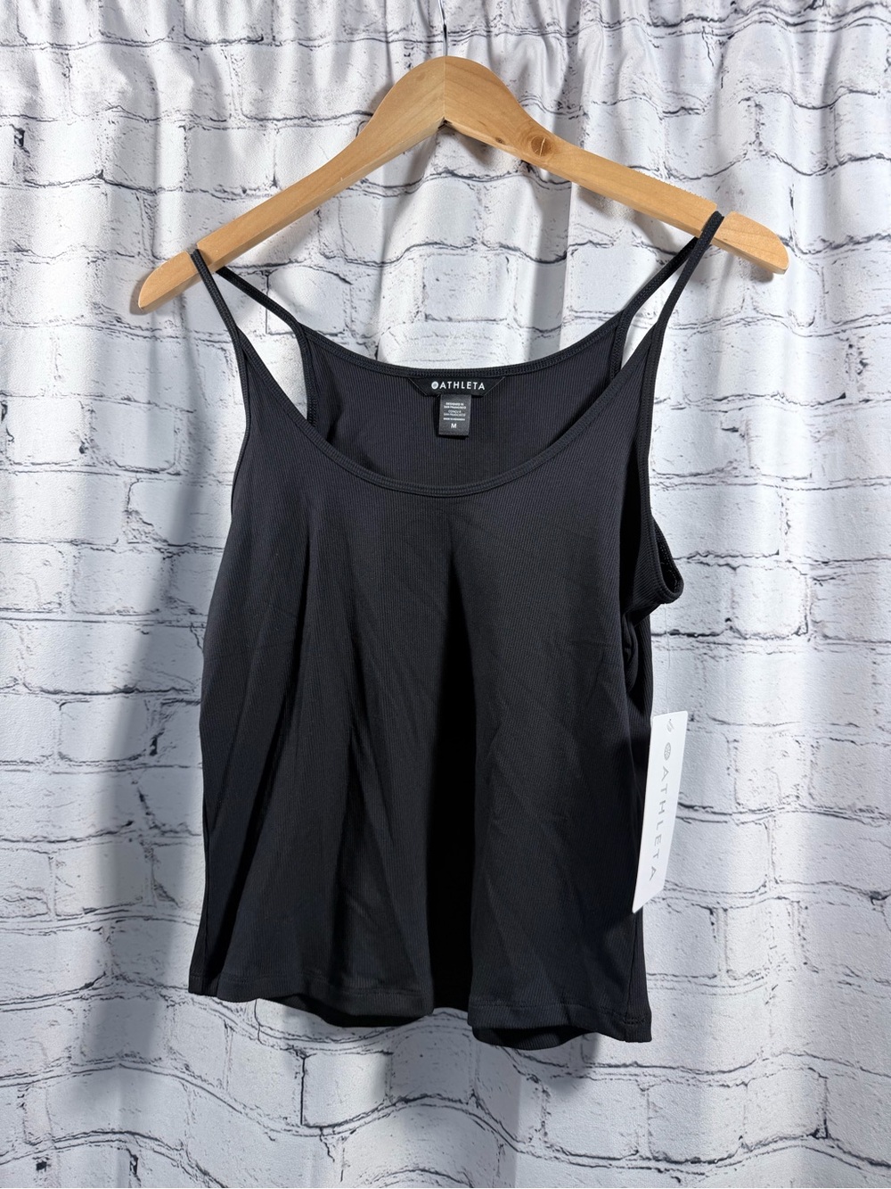 Athleta Black Thin-Strap Tank Top
